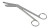 Lister Bandage Scissors Stainless Steel 7-1/4" without Clip