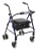 4wheel rollator blue