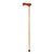 Brazos Twisted Maple w/Padauk Handle and Spline Walking Cane