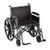 22 Inch Steel Wheelchair Detachable Full Arms & Footrests