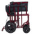 22" Bariatric Transport Chair with 12" Rear "Flat Free" Wheels