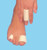 Tubular Bandage Softeze Finger Toe Cotton Foam Large