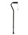 Offset Handle Adjustable Aluminum Cane