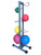 cando plyometric ball rack