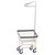 Front Load Laundry Cart w/Single Pole Rack