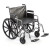 ProBasics Heavy-Duty Wheelchair, Swingaway Footrests - 22"x18" - PB1013