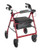 Drive Aluminum Rollator w/Padded Seat & 7.5"; Casters