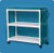 Standard Line Linen Cart With Two 45" X 20" Shelves