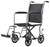 TRANSPORTER WHEELCHAIR, 17" WITH SWING-AWAY FOOTRESTS