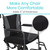 VIVE Foldable Wheelchair Cushion