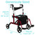 Vive Wheelchair Rollator