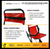 EZ LITE Evacuation Foldable Medical Stair Lift Chair