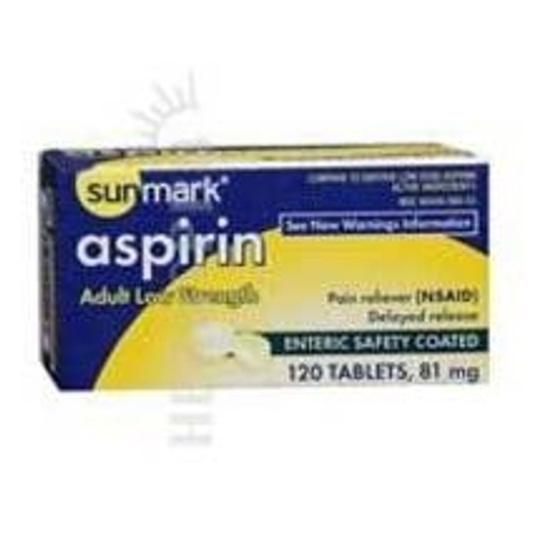 sunmark Aspirin Enteric Safety Coated Tablets