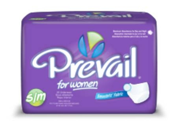 Classic Fit Female Protective Underwear, Prevail - Elastic Waist