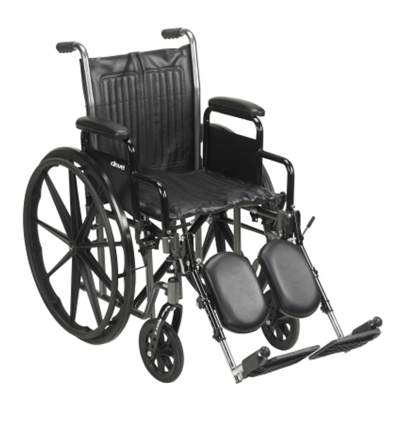 mckesson standard wheelchair swing away elevating