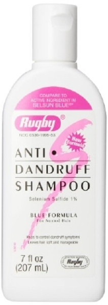 Dandruff Shampoo Rugby Squeeze Bottle Unscented