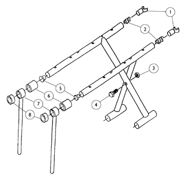 SEAT GUIDE REAR 9153600316