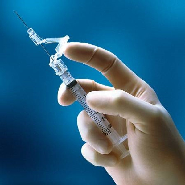 Syringe with Hypodermic Needle