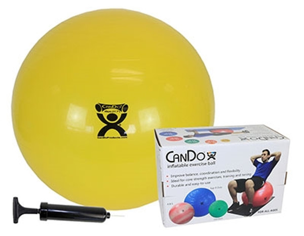 inflatable exercise ball economy set cm ball pump