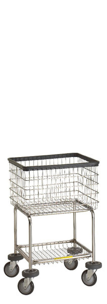 Deluxe Elevated Laundry Cart