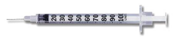 Tuberculin Syringe with Needle PrecisionGlide 1 mL 26 Gauge