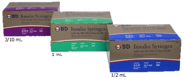 BD Ultra-Fine Insulin Syringe with Needle 2