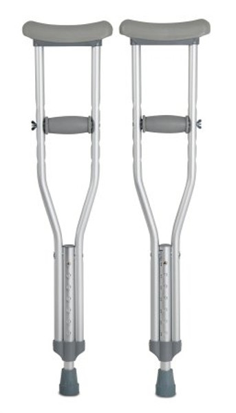 mckesson pushbutton aluminum child crutches