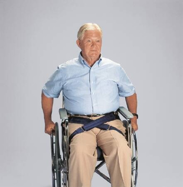 Wheelchair Safety Belt, Self-Releasing