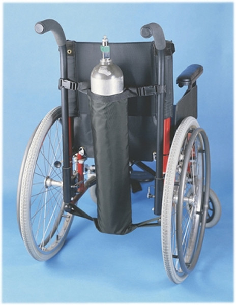 wheelchair accessory oxygen tank holder