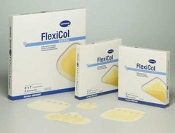 Hydrocolloid Dressing FlexiCol Oval NonSterile