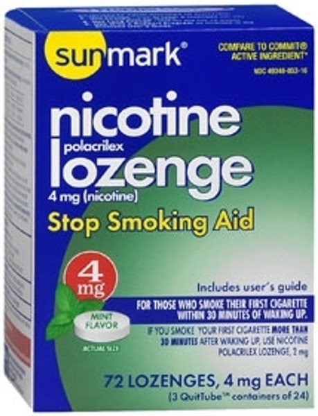 McKesson NICOTINE LOZ MINT 4MG