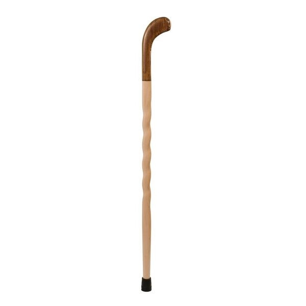 Brazos Twisted Bocote/Maple Pistol Grip Walking Cane