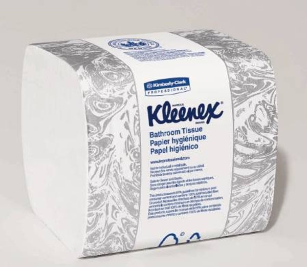 Kleenex Toilet Tissue Without Roll, White - 4.5"x 8.5"