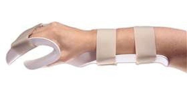 Wrist / Hand Splint Alimed Thermoplastic Right Hand Medium