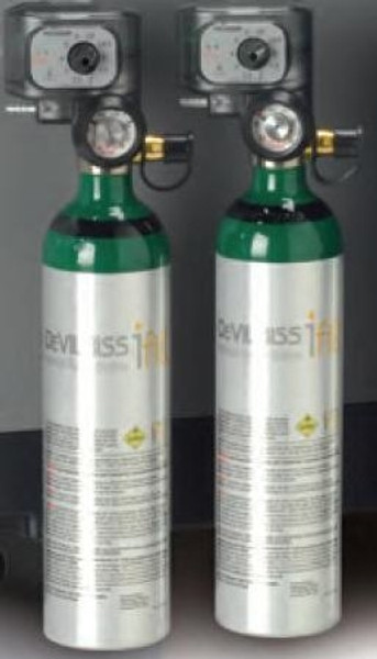 DeVilbiss iFill Oxygen Cylinder Size Aluminum