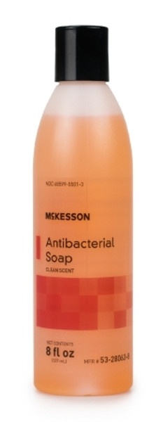 McKesson Liquid Antibacterial Soap 8 Oz Bottle Clean Scent