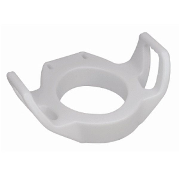 hi-riser locking raised toilet seat with arms