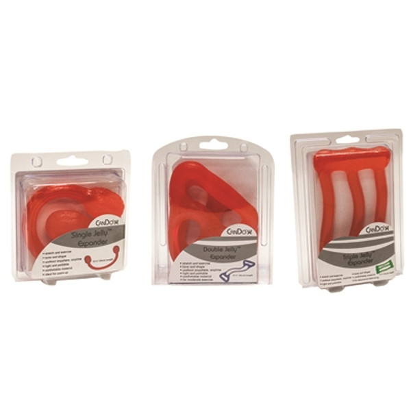 cando jelly expander single double and triple exerciser kit