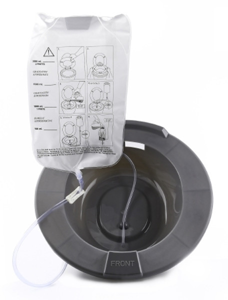 McKesson Round Graphite Plastic Sitz Bath