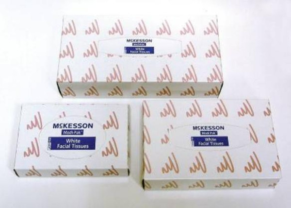 Medi-Pak White Facial Tissues