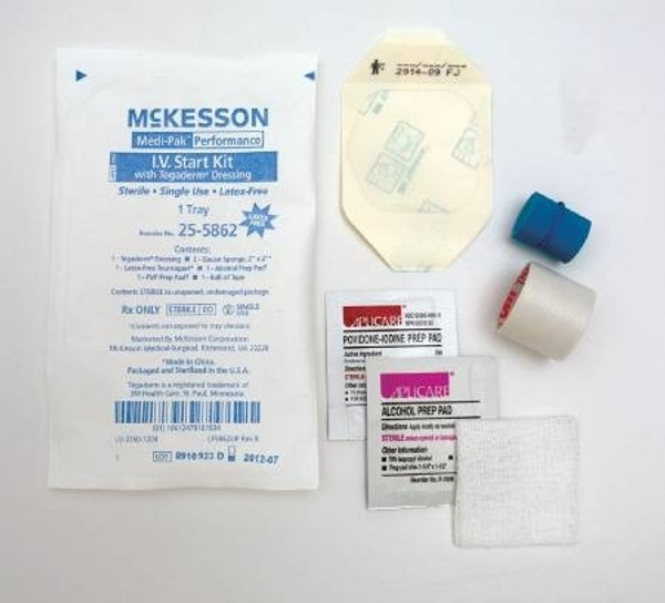 Medi-Pak Performance I.V. Start Kit with Tegaderm Dressing