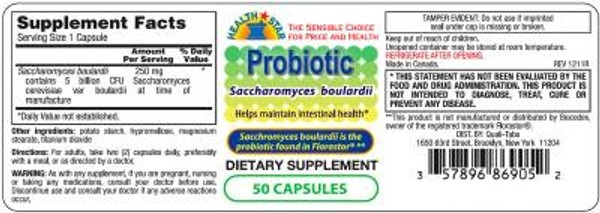 Probiotic Dietary Supplement Capsules, McKesson