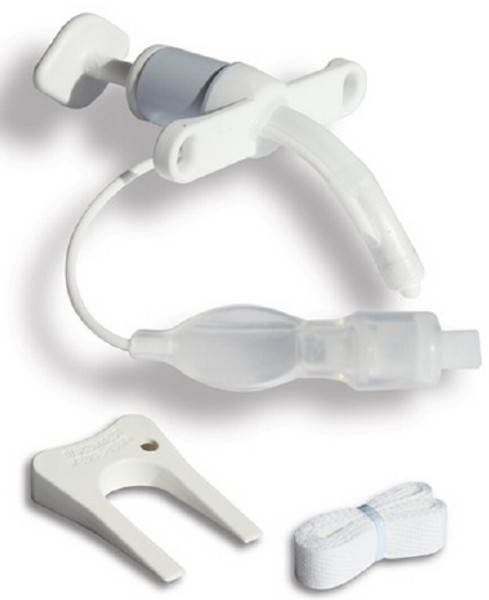 Tracheostomy Tube Bivona TTS Straight Neck Flange Cuffed