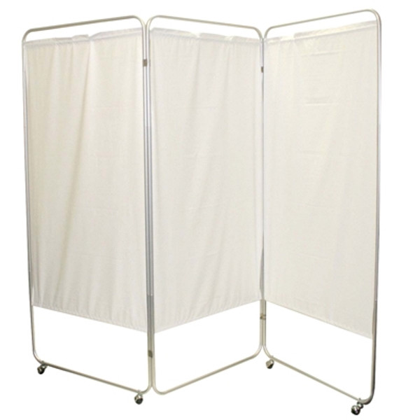 king size 3panel privacy screen casters