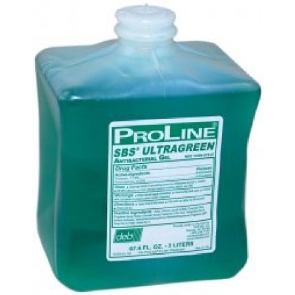 Deb SBS Ultra Green 1 Liter Antibacterial Soap Refill Bottle