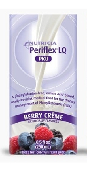 PKU Oral Supplement Periflex LQ Berry Pouch Ready to Use