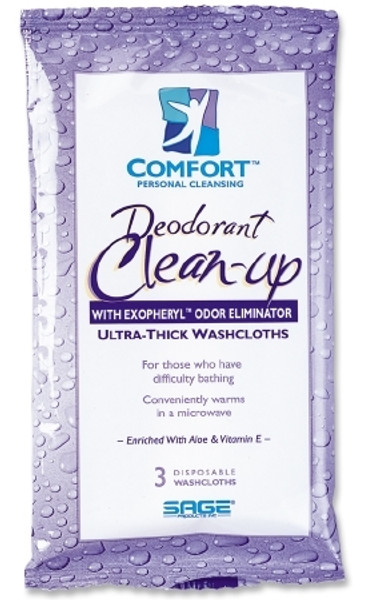 Sage Products Comfort Clean Up Bath Wipe
