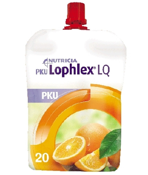 PKU Oral Supplement Lophlex LQ Juicy Pouch