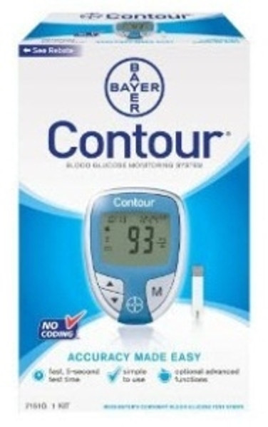Bayer Contour Blood Glucose Meter 2