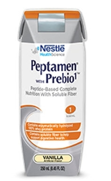 Oral SupplementTube Feeding Formula Peptamen with Prebio Carton